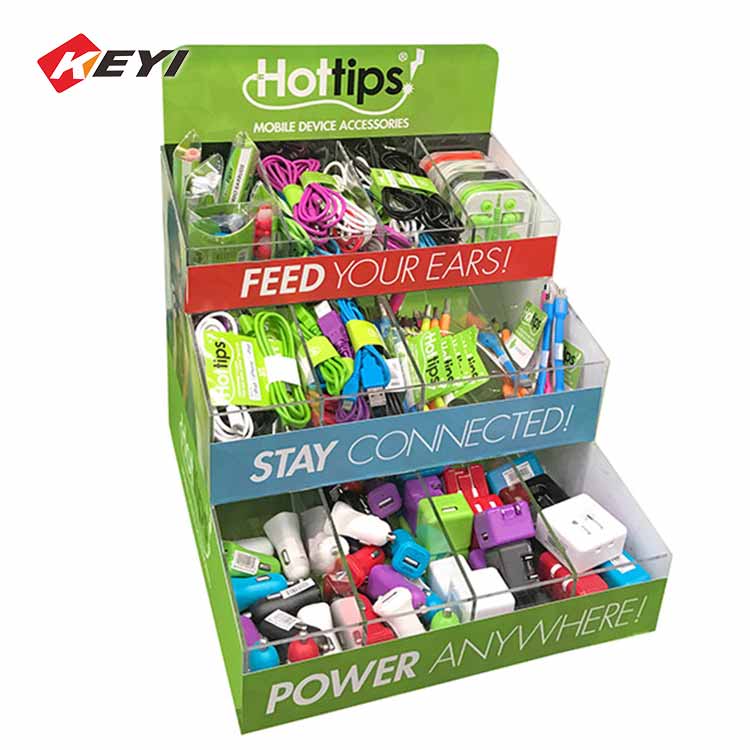Mobile Accessory Display Rack