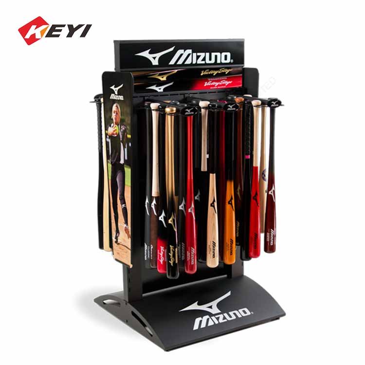 baseball bat display rack