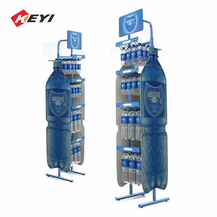 Mineral Water Bottle Display Stand