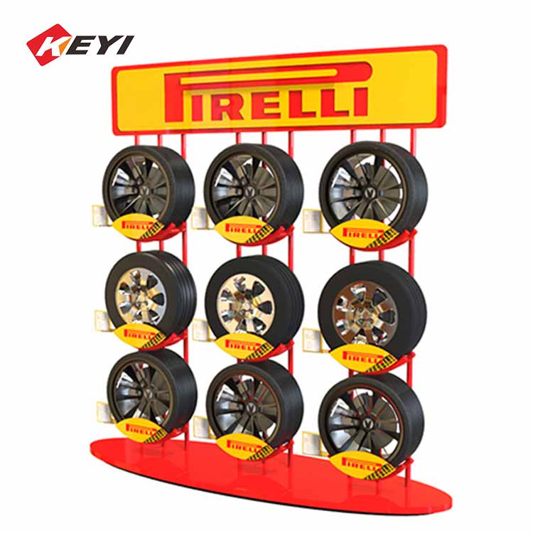 tyre display rack shop 1