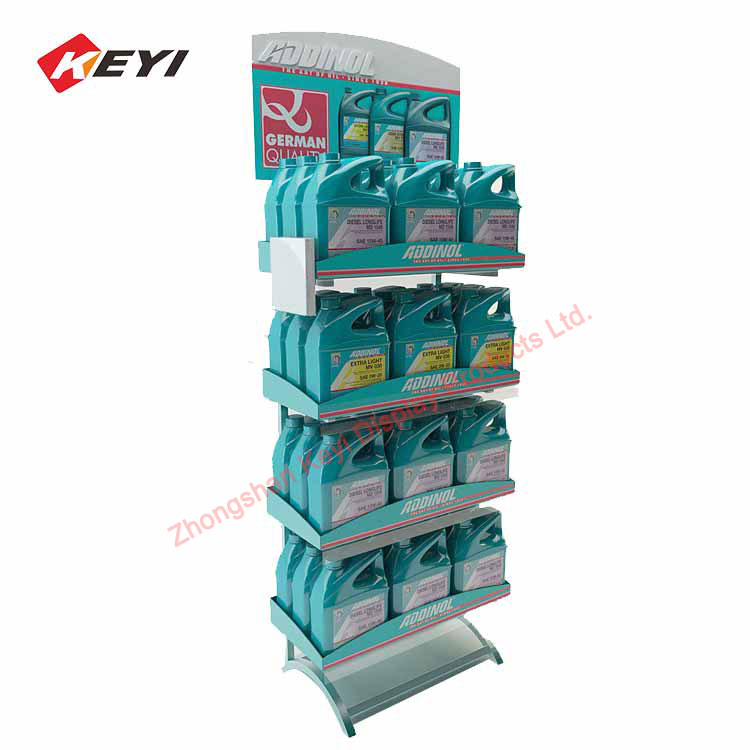engine oil display stand