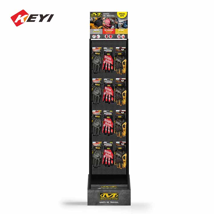 metal gloves display stand for retail shop
