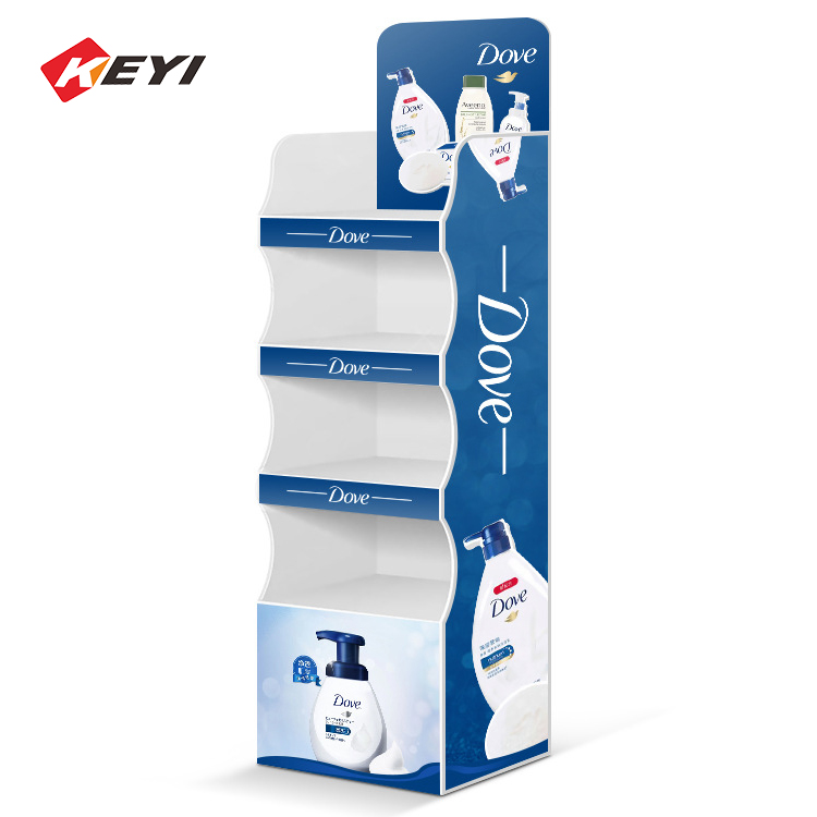 Pvc Foam Board Plastic Exhibition Rack Display Stand For Supermarket